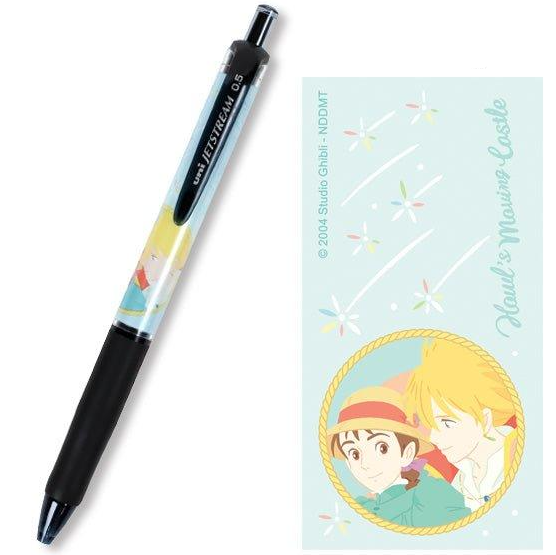 Studio Ghibli - UNI Jetstream 0.5 Ballpoint Pen - Howl's Moving Castle - Howl & Sophie Aerial Walk