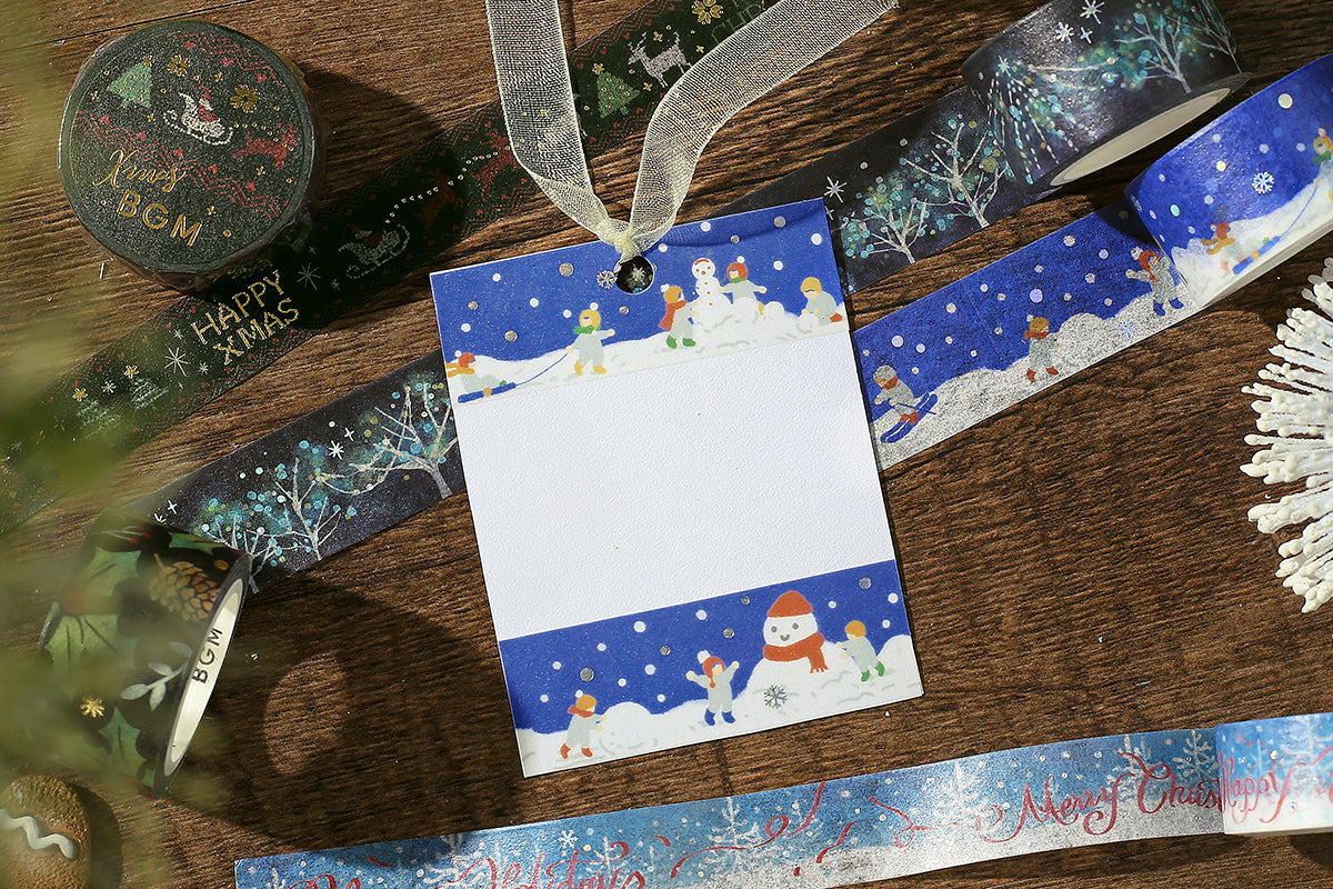BGM Washi Tape - Christmas Limited - Illumination