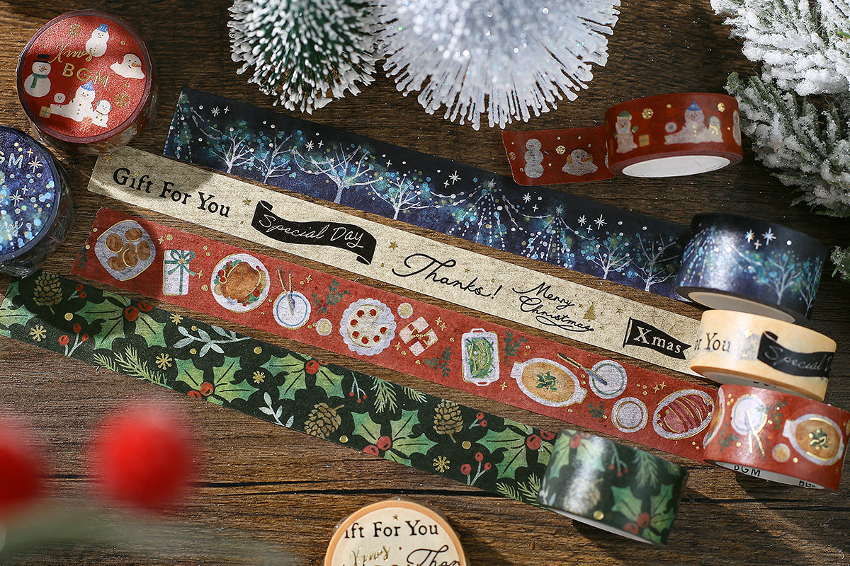 BGM Washi Tape - Christmas Limited - Illumination
