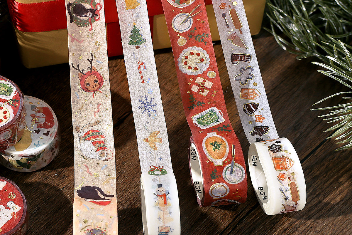 BGM Washi Tape - Christmas Limited - Ornaments