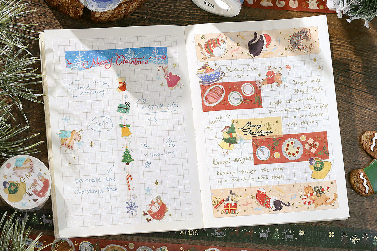 BGM Washi Tape - Christmas Limited - Ornaments