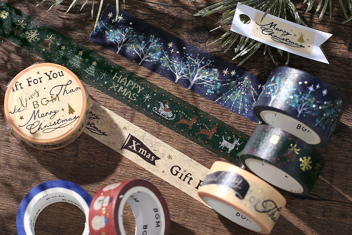 BGM Washi Tape - Christmas Limited - Illumination