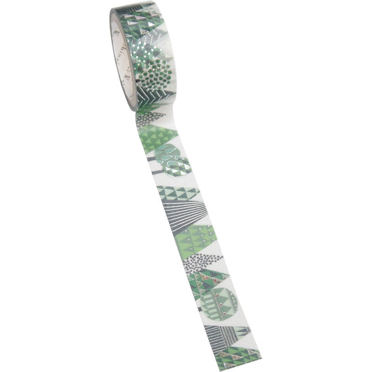 SEAL-DO Shinzi Katoh Washi Tape - Silver Forest