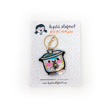 Le Petit Elefant - Keychain - Shaker Rice Cooker