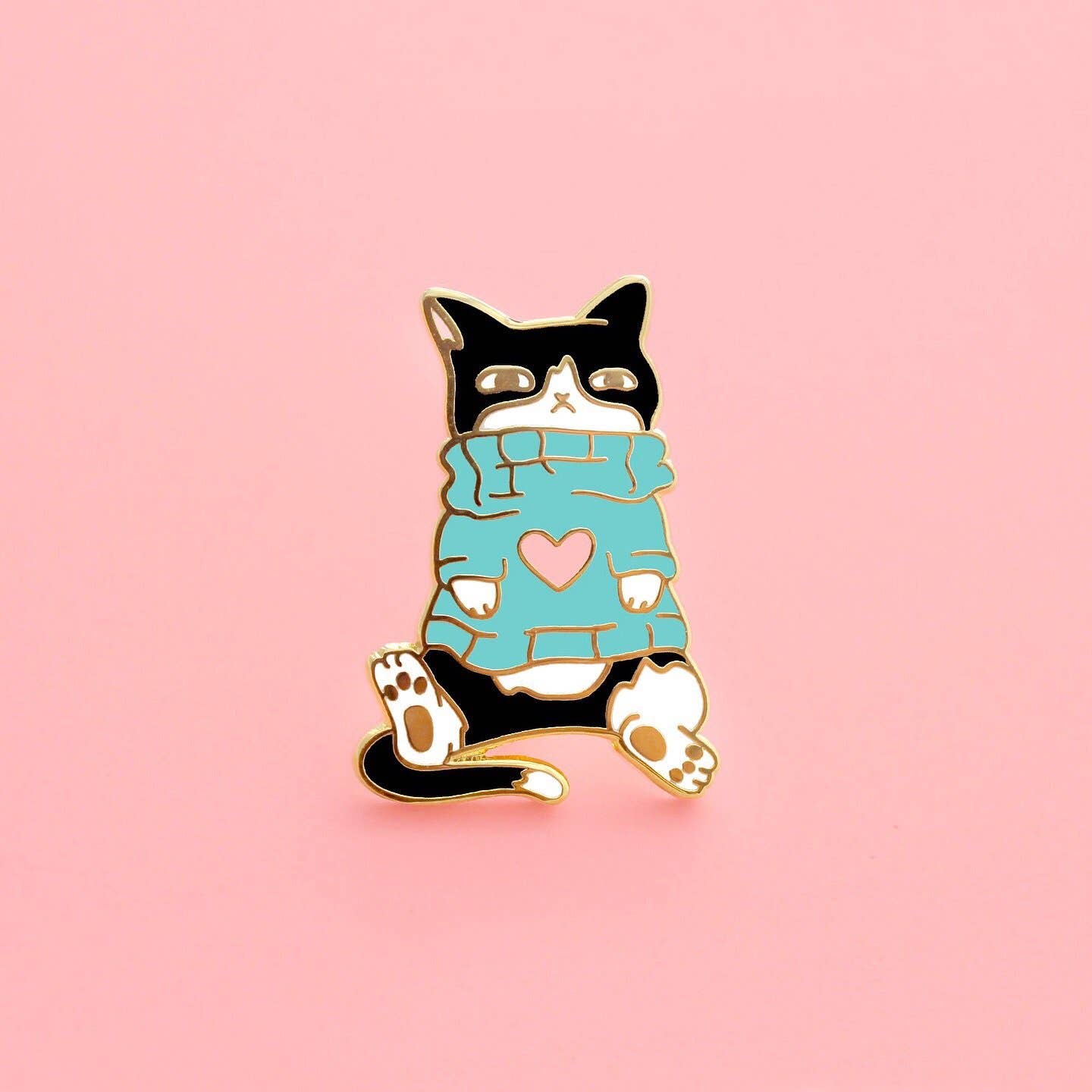 Shoal - Enamel Pin - Loki Cat - Sweater Weather
