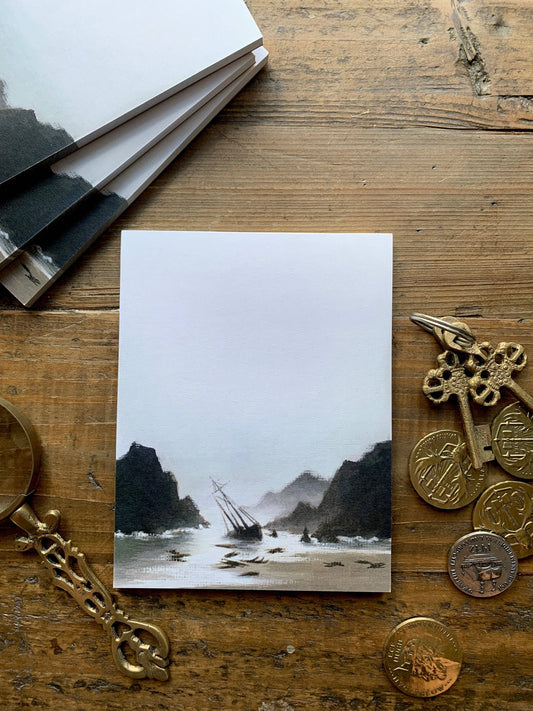 The Creeping Moon - Notepad - Shipwreck