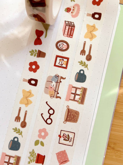 Cherry Rabbit - Washi Tape - A Cozy Home