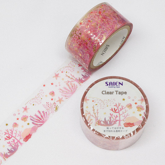 SAIEN - Clear Tape - Coral
