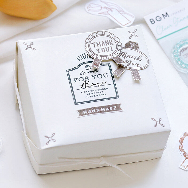 BGM - Clear Stamp Set - Gift Wrapping