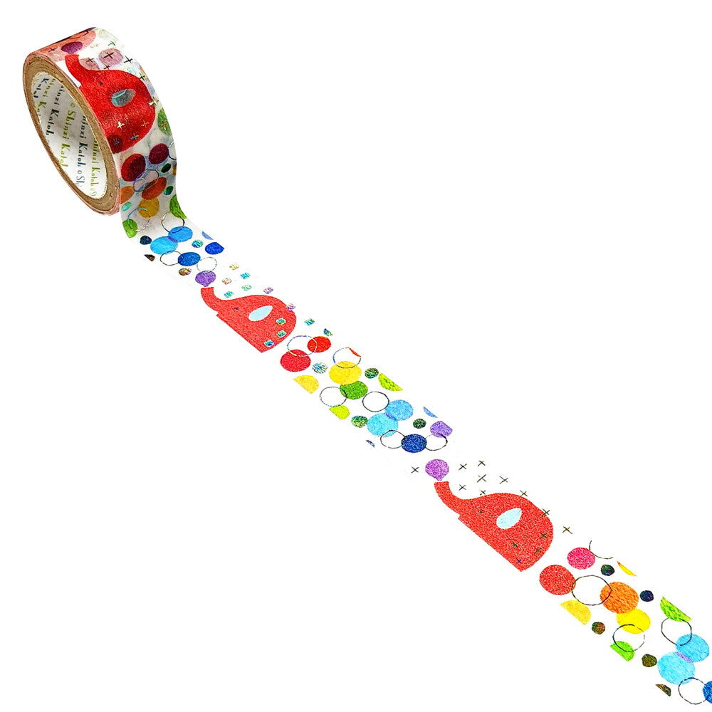 SEAL-DO Shinzi Katoh - Washi Tape - Rainbow Foil Series - Rainbow Shower