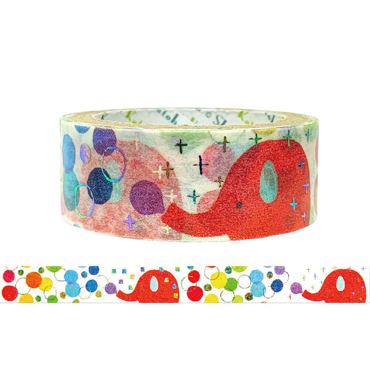 SEAL-DO Shinzi Katoh - Washi Tape - Rainbow Foil Series - Rainbow Shower