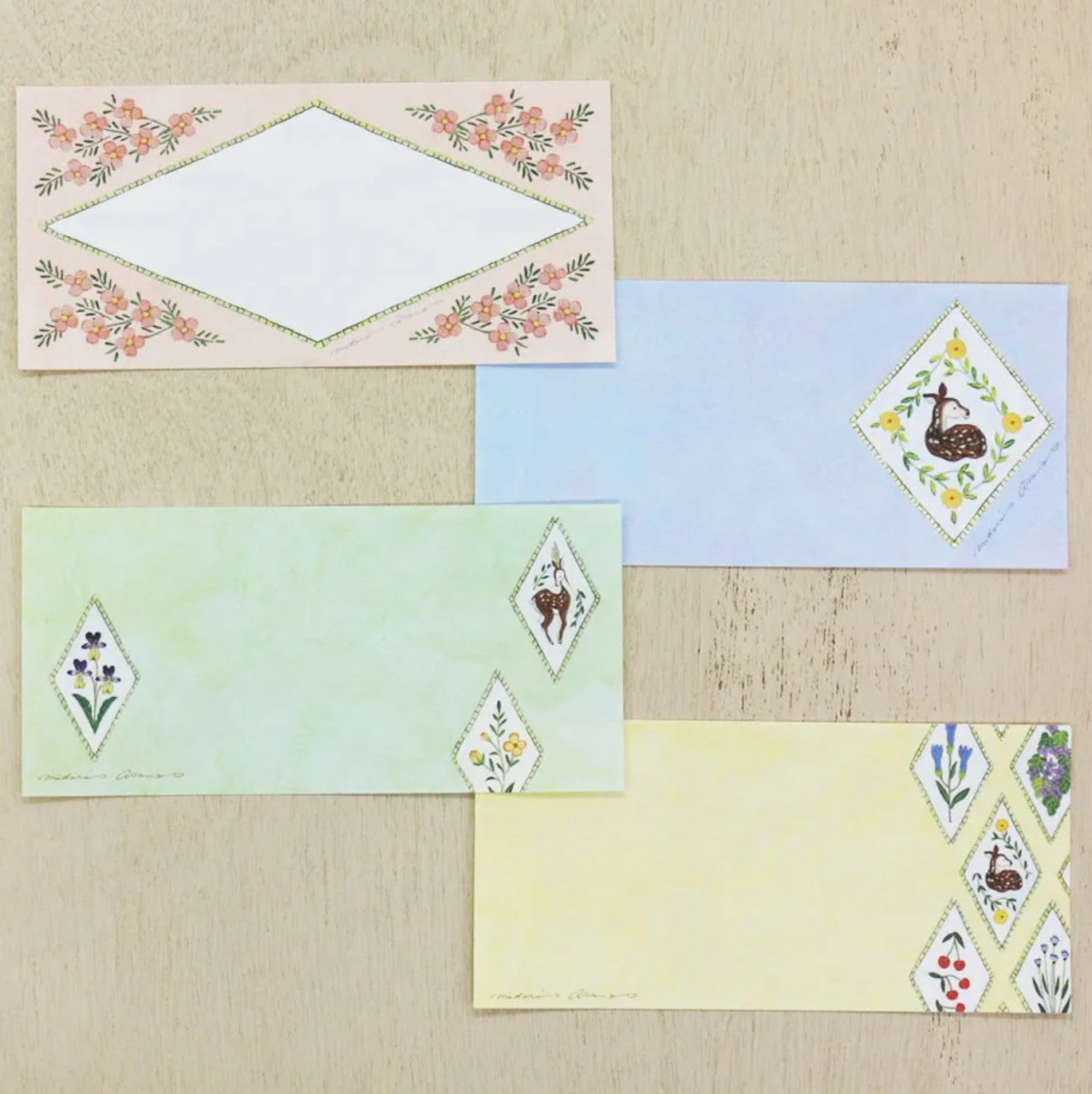 Cozyca - Notepad - Midori Asano - Deer Dream