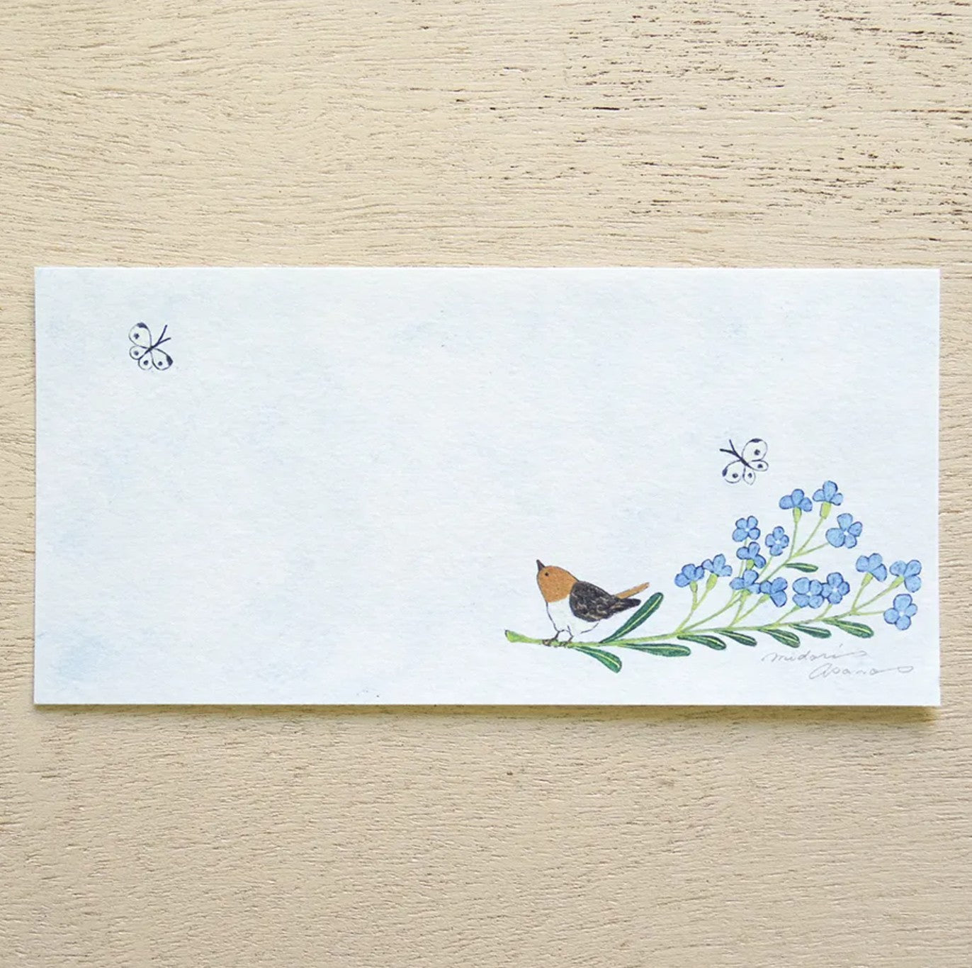 Cozyca - Notepad - Midori Asano - With Flowers