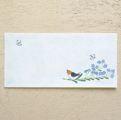 Cozyca - Notepad - Midori Asano - With Flowers