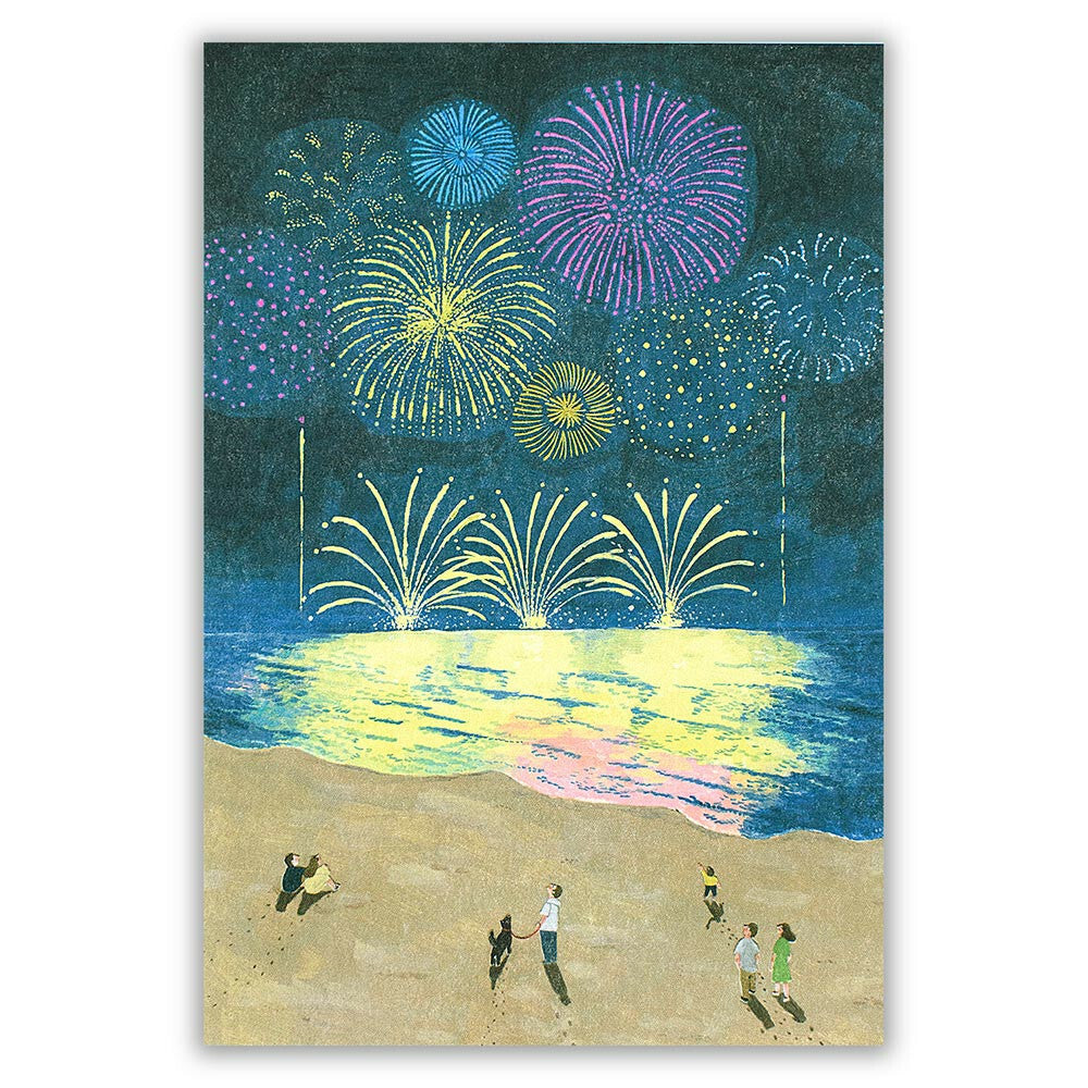 NB Co. Ltd. - Postcard - Fireworks