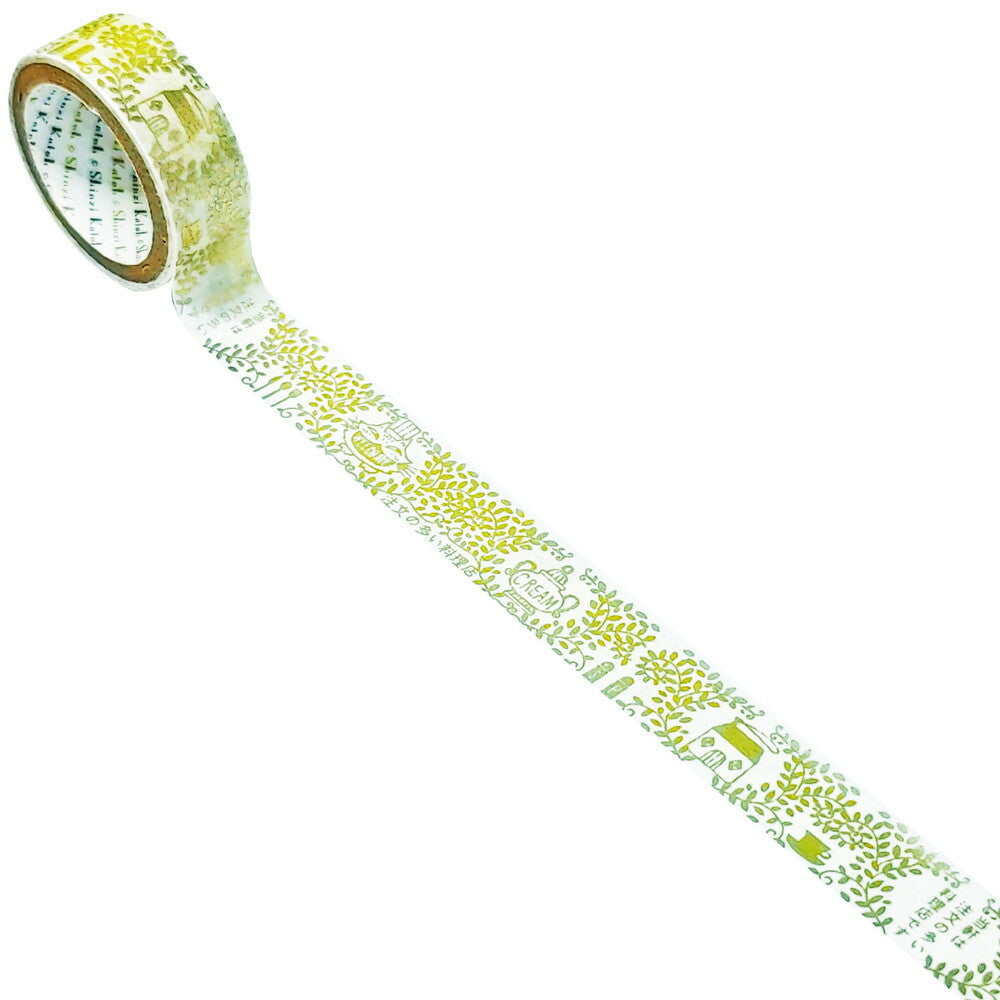 SEAL-DO Shinzi Katoh Washi Tape - Silhouette Foil Series - Restaurant of Many Orders
