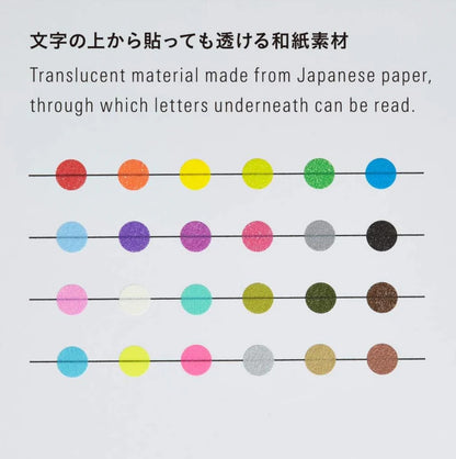 Stalogy - Planner Sticker Sheet - 5mm Round Stickers - Shuffle Ice Cream