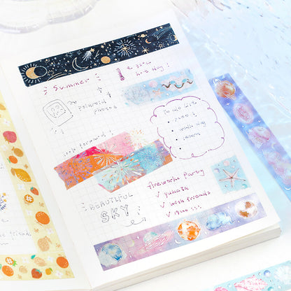 BGM - 15mm Washi Tape - Life Series - Small Cosmos