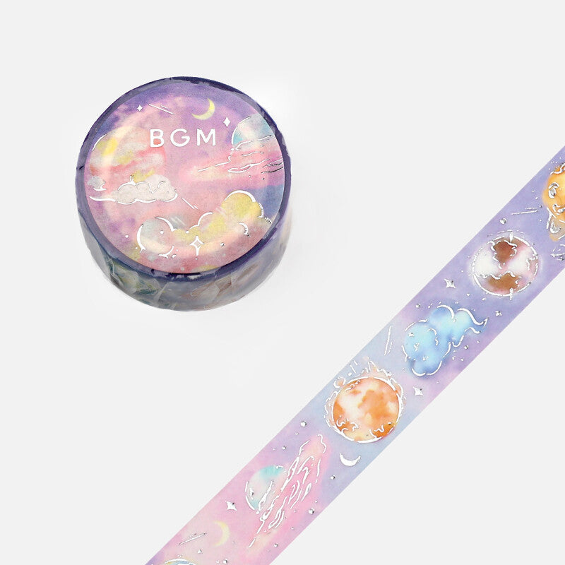 BGM - 15mm Washi Tape - Life Series - Small Cosmos