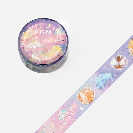 BGM - 15mm Washi Tape - Life Series - Small Cosmos