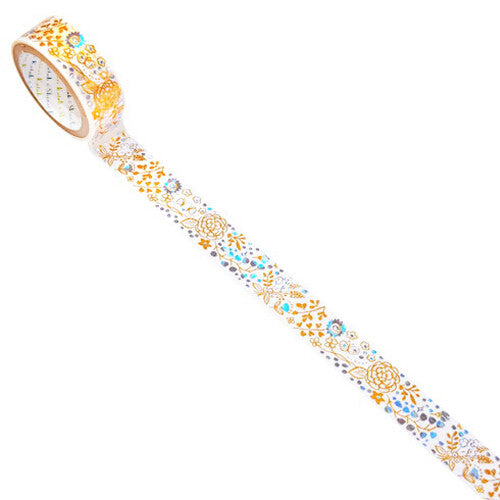 SEAL-DO Shinzi Katoh - Washi Tape - Copper Foil Flowers and Memories