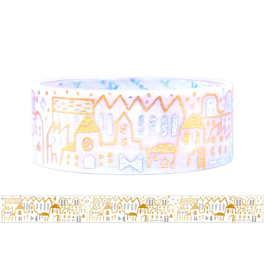 SEAL-DO Shinzi Katoh - Washi Tape - Copper Foil Rooftops