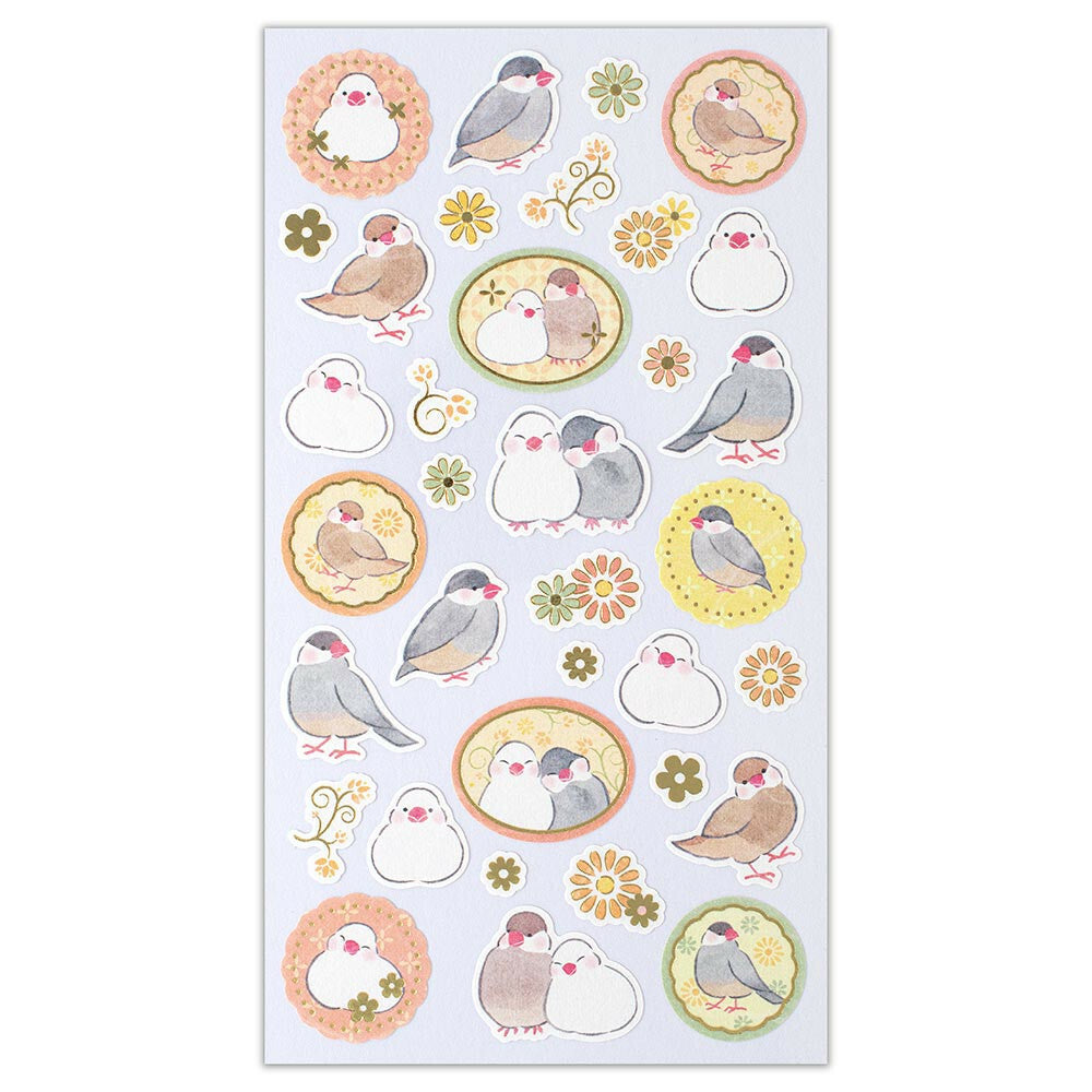 NB Co. Ltd. - Wanowa Stickers - Yufumi Java Sparrow