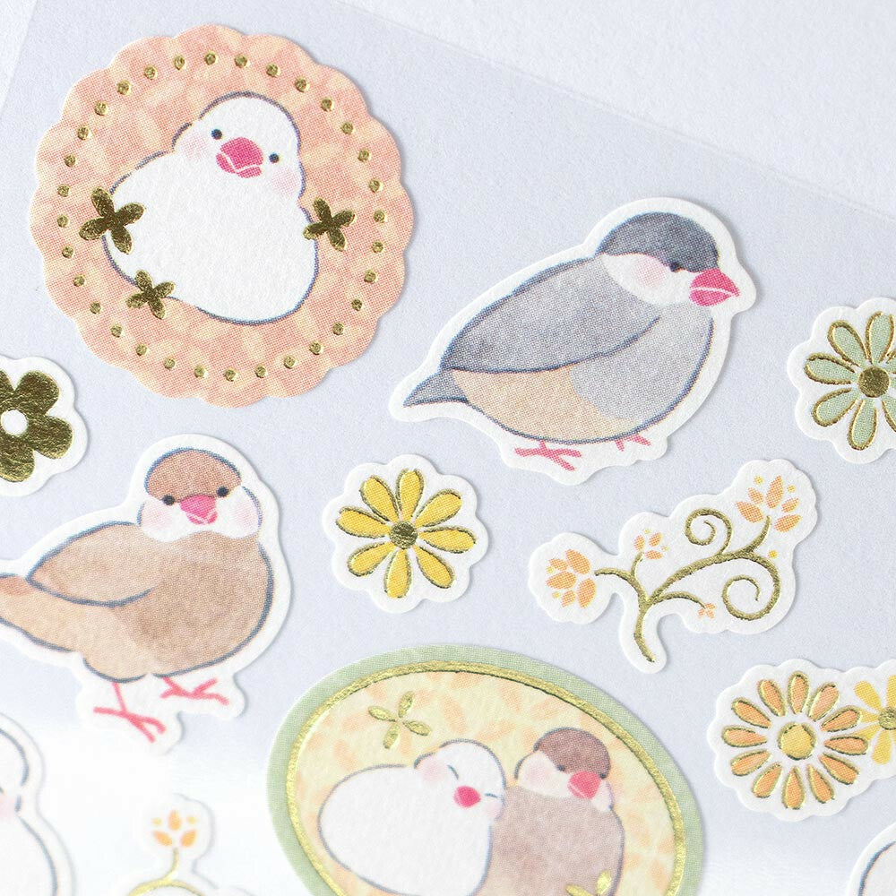 NB Co. Ltd. - Wanowa Stickers - Yufumi Java Sparrow