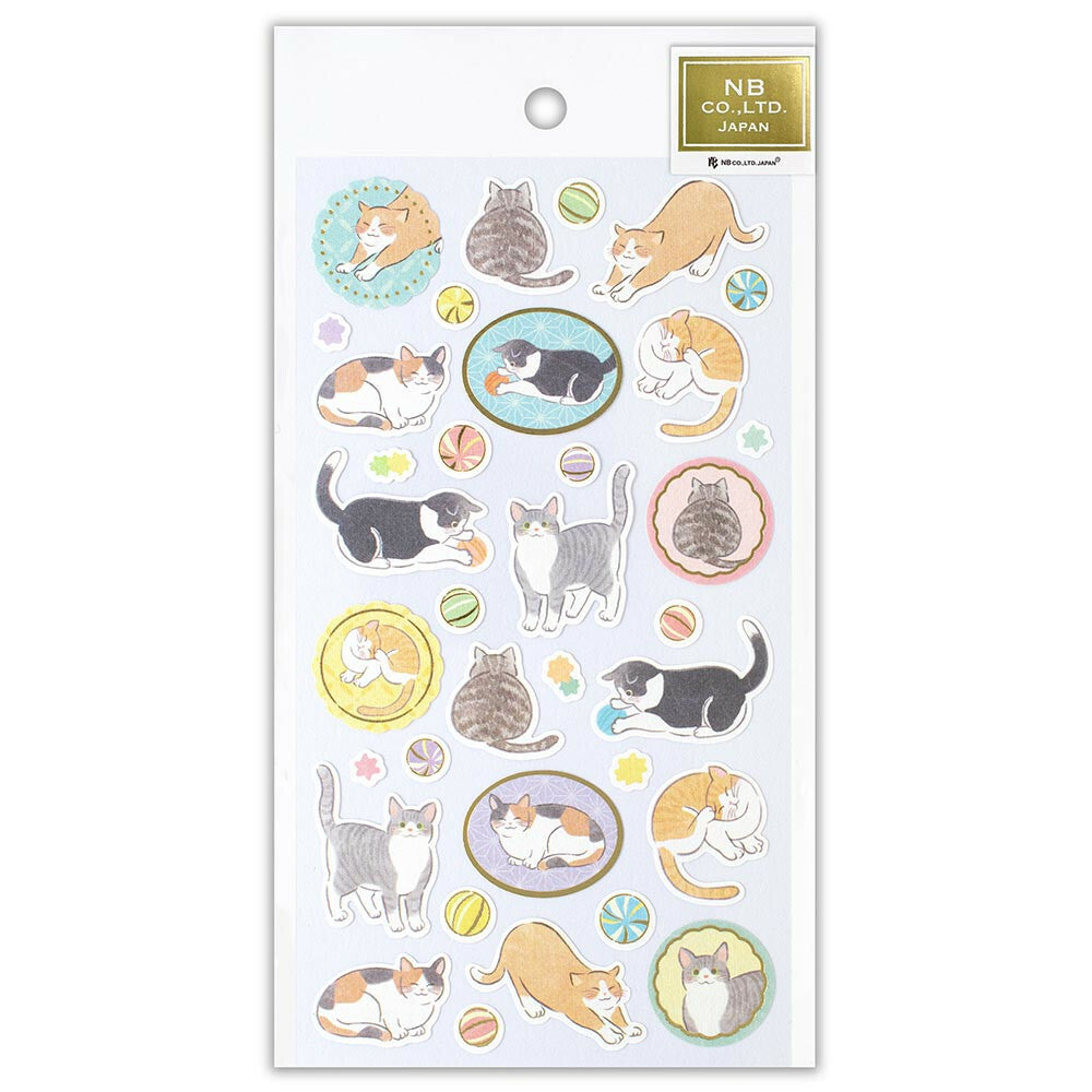 NB Co. Ltd. - Wanowa Stickers - Yufumi Cats