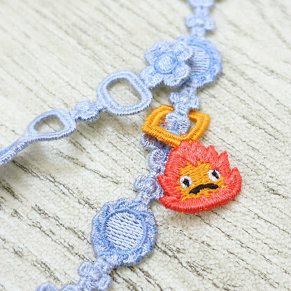 Studio Ghibli - Howl's Moving Castle Lace Bracelet - Calcifer