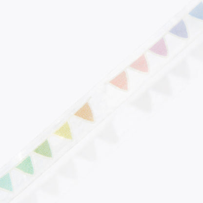 BGM - 5mm Slim Clear Tape - Colorful (Rainbow Banners)
