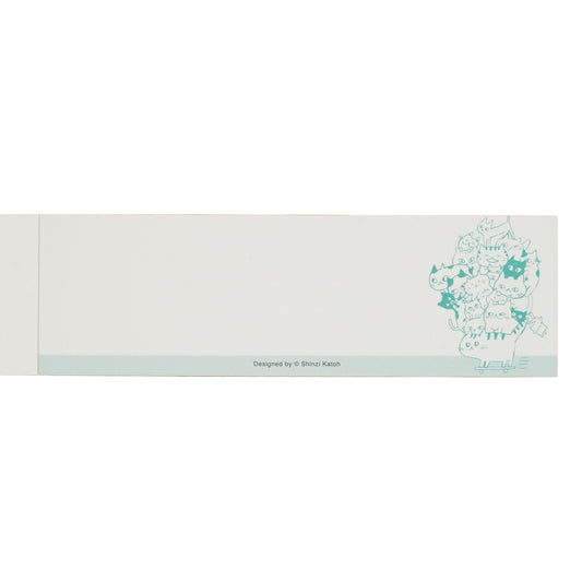 Shinzi Katoh - Notepad - Cat Hill - Green