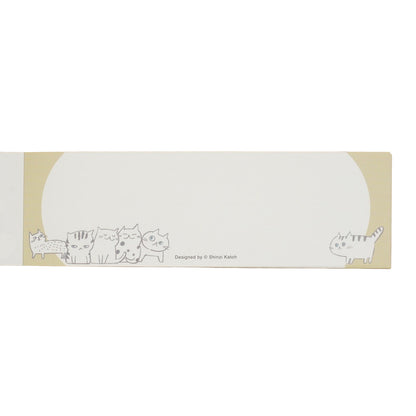 Shinzi Katoh - Notepad - Cat Hill - Green