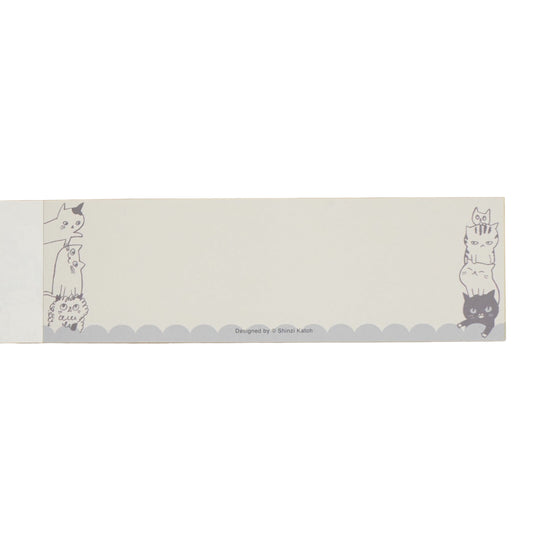 Shinzi Katoh - Notepad - Cat Hill - Pink