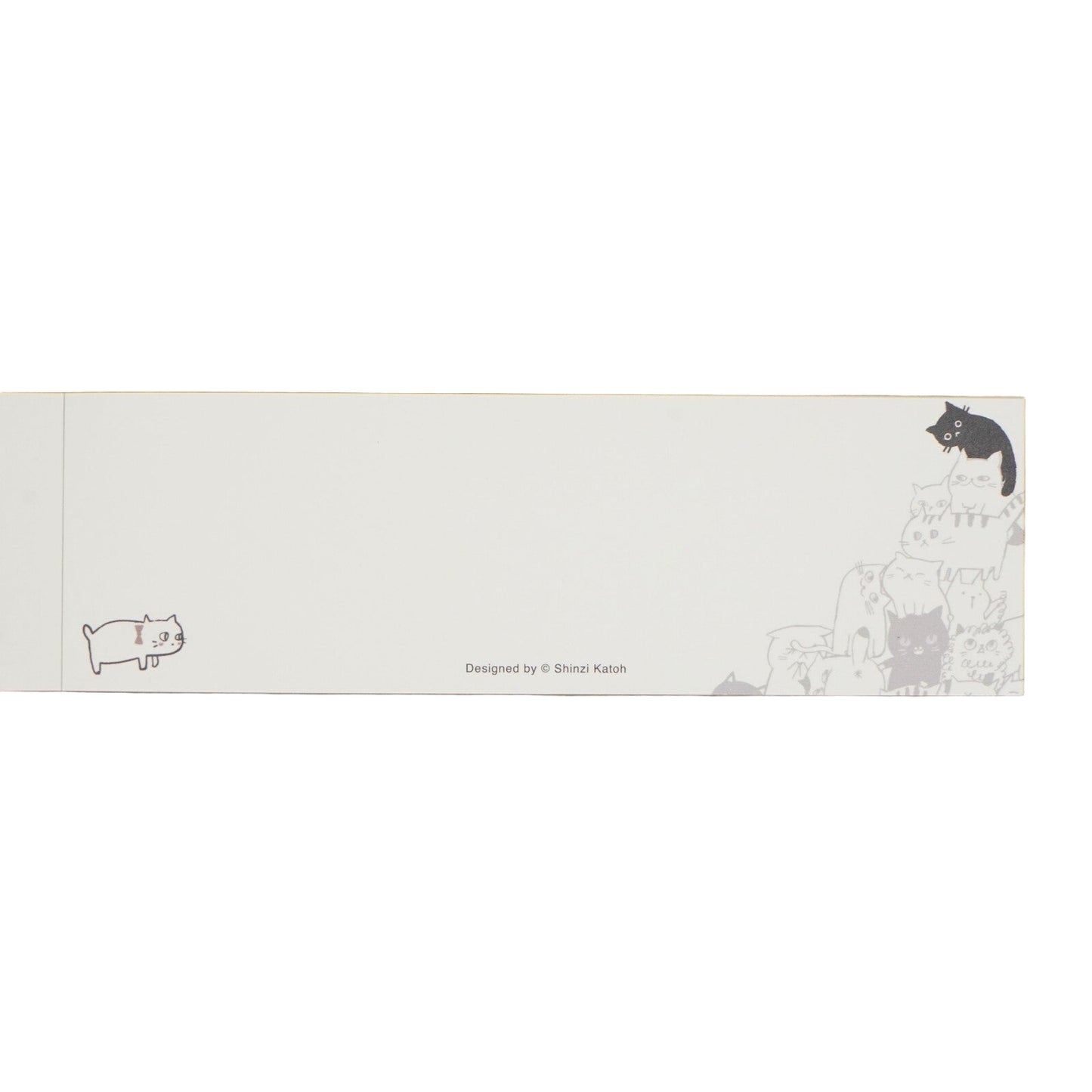 Shinzi Katoh - Notepad - Cat Hill - Pink