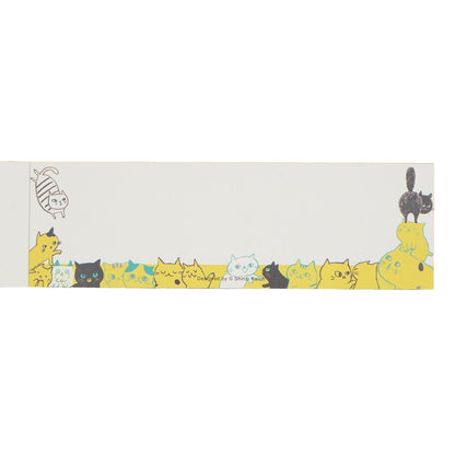 Shinzi Katoh - Notepad - Cat Hill - Yellow
