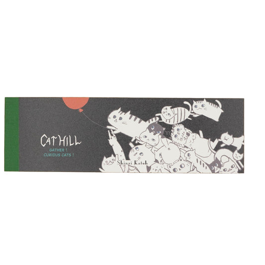 Shinzi Katoh - Notepad - Cat Hill - Black