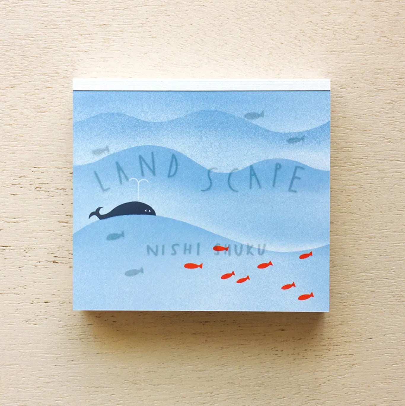 Cozyca - Block Memo Pad - Nishi Shuku - Landscape