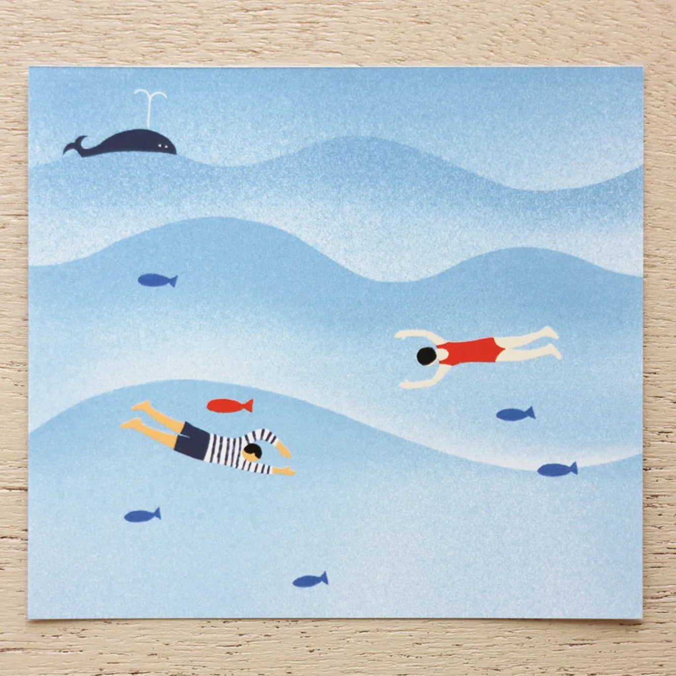 Cozyca - Block Memo Pad - Nishi Shuku - Landscape