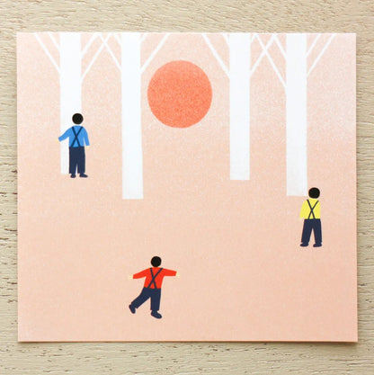 Cozyca - Block Memo Pad - Nishi Shuku - Landscape