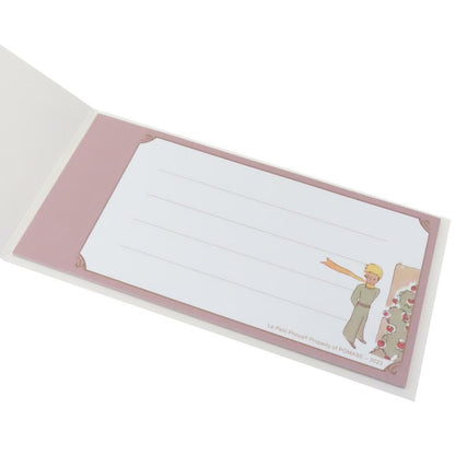Le Petit Prince - The Little Prince Sticky Notes / Notepad - The Prince's Rose