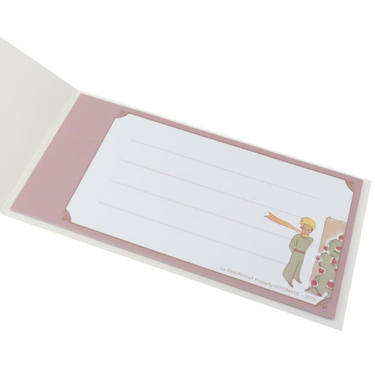 Le Petit Prince - The Little Prince Sticky Notes / Notepad - The Prince's Rose