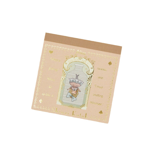 Shinzi Katoh - Memo Pad - Alice in Wonderland - Drink Me