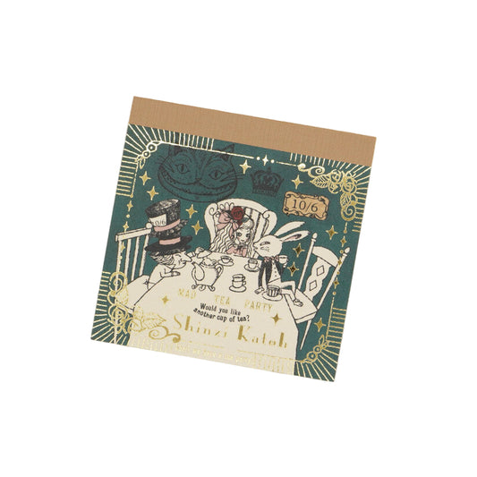 Shinzi Katoh - Memo Pad - Alice in Wonderland - Mad Tea Party