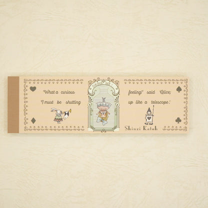 Shinzi Katoh - Notepad - Alice in Wonderland - Drink Me