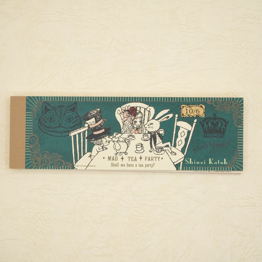 Shinzi Katoh - Notepad - Alice in Wonderland - Mad Tea Party