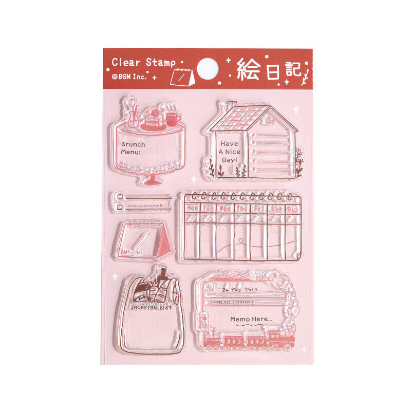 BGM - Clear Stamps - Picture Diary