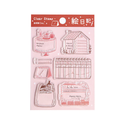 BGM - Clear Stamps - Picture Diary