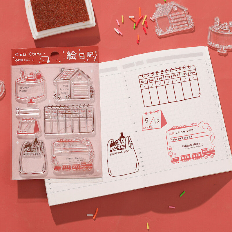 BGM - Clear Stamps - Picture Diary