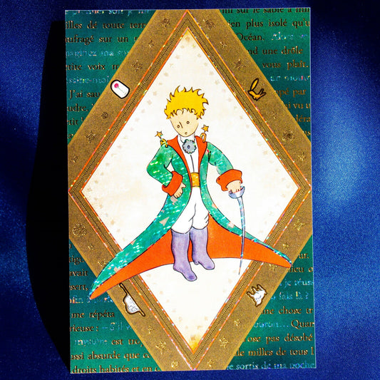 The Little Prince - Adventure - Foil-Stamped Postcard